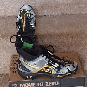 Nike Alpha Menace 3 Shark BG RW Football Cleats 5Y